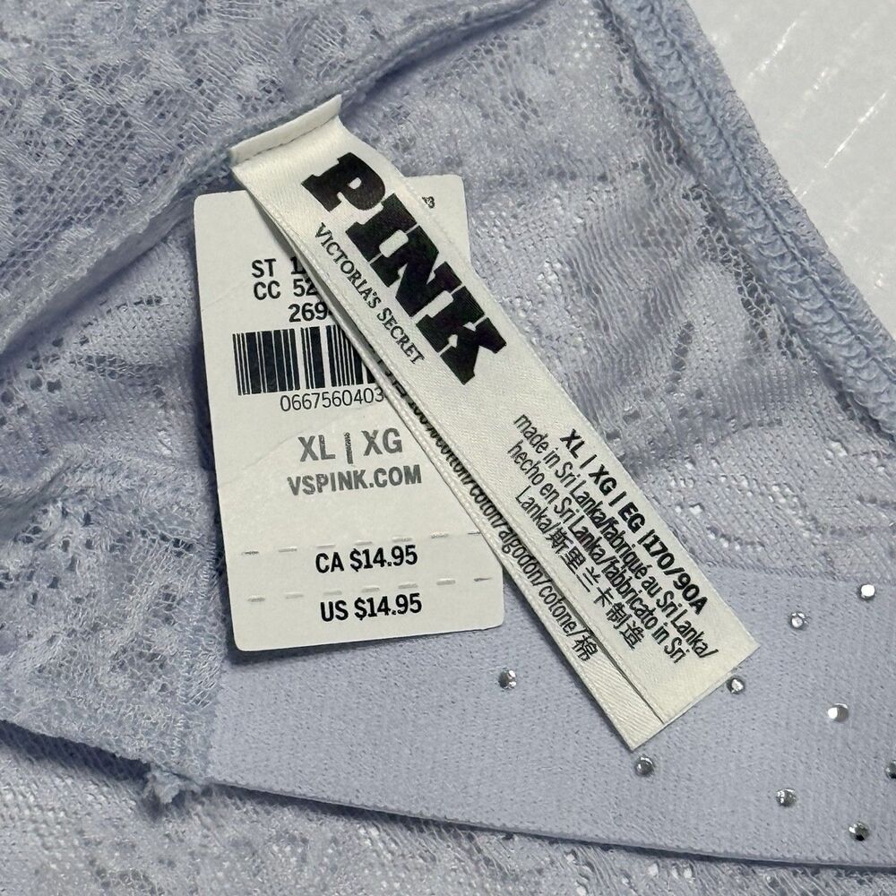 Victorias Secret Panties 4 Pack | PINK | New With Tags | Thong/String | High Leg - Picture 4 of 13